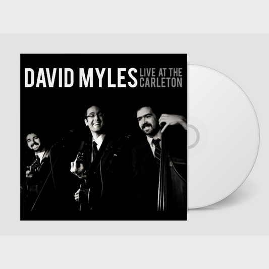 Live At The Carleton CD - David Myles